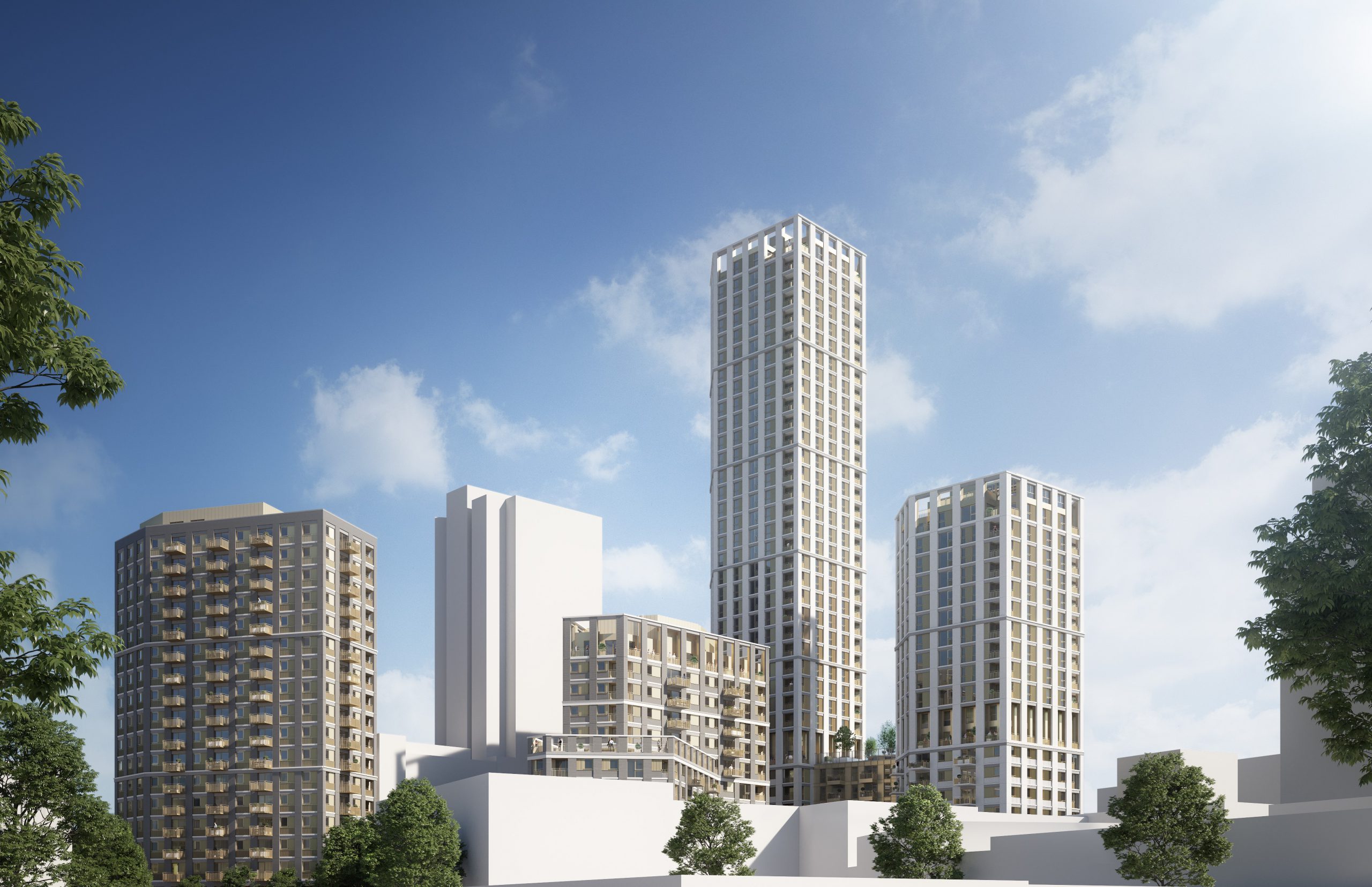 TOTTENHAM HALE NORTH ISLAND, TOTTENHAM HG Construction HG Construction