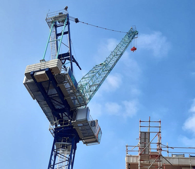 Italian Cranes Moritsch London - HG Construction