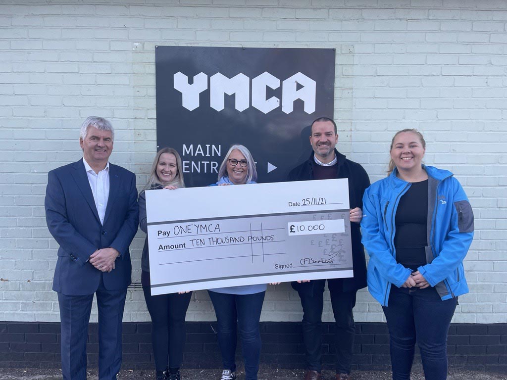ONE YMCA Welwyn Garden City Hostel Receives PreChristmas Boost From HG