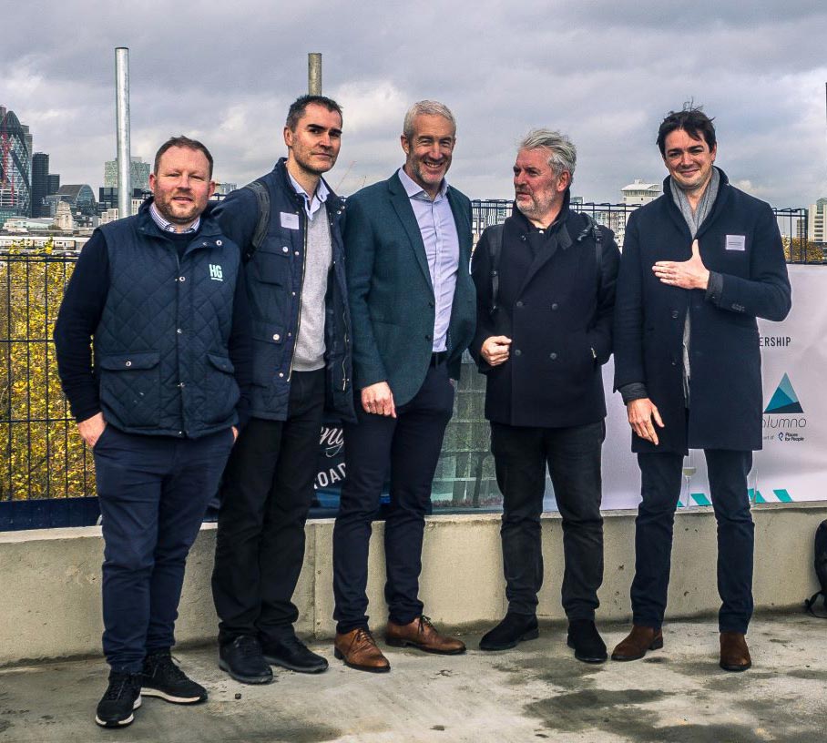 Topping Out at Bermondsey - ALumno and Greenaway Architects