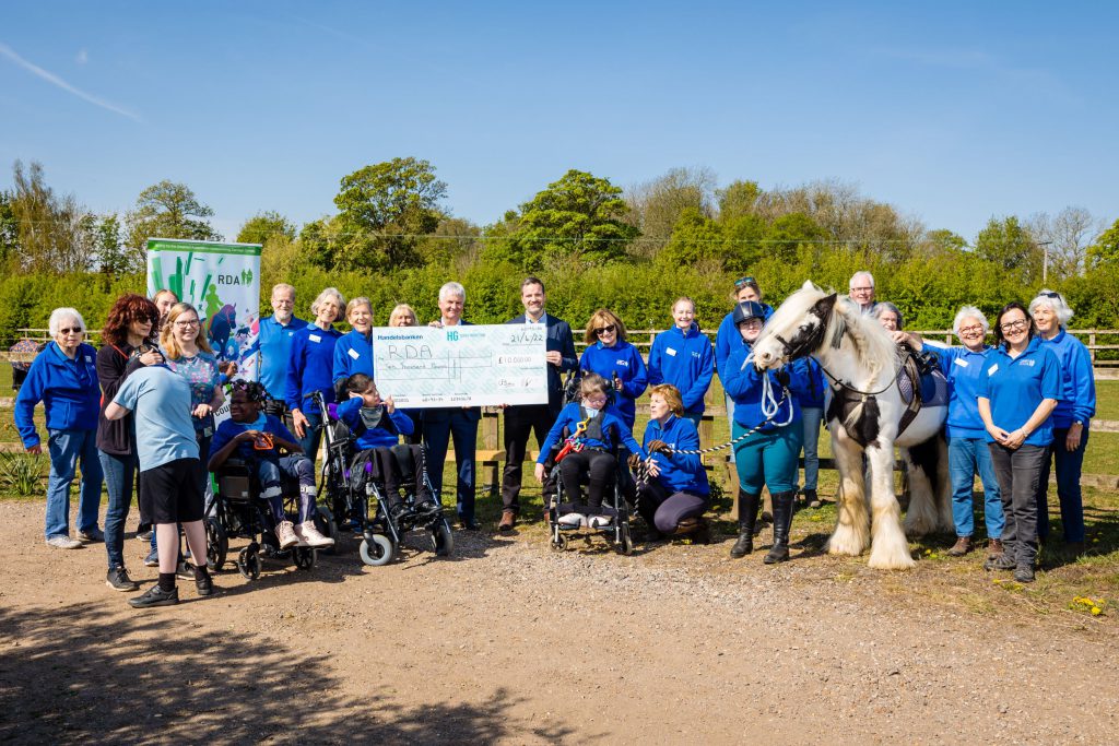 HG Construction RDA Donation North Herts Community Engagement