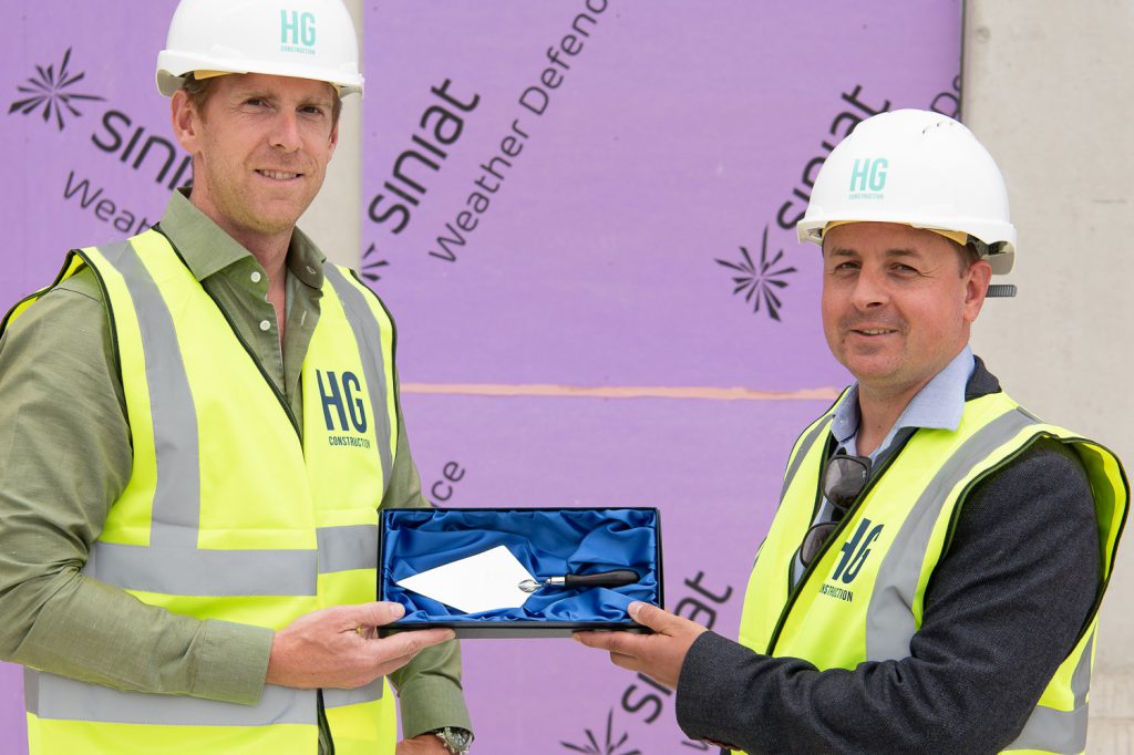 HG Construction Willesden Green topping out ceremony