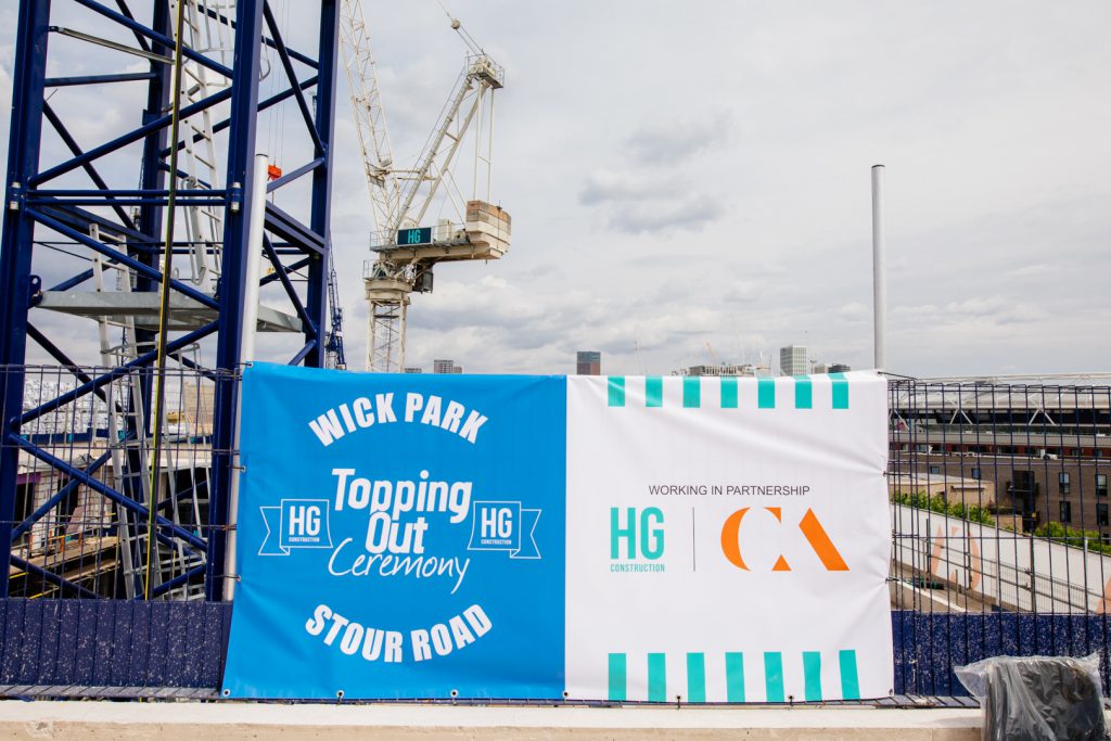 Topping Out Stour Road HG Construction CA Ventures