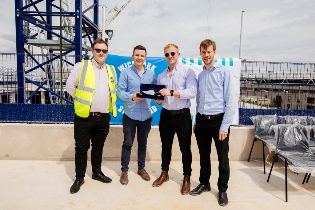 Topping Out Stour Road HG Construction CA Ventures