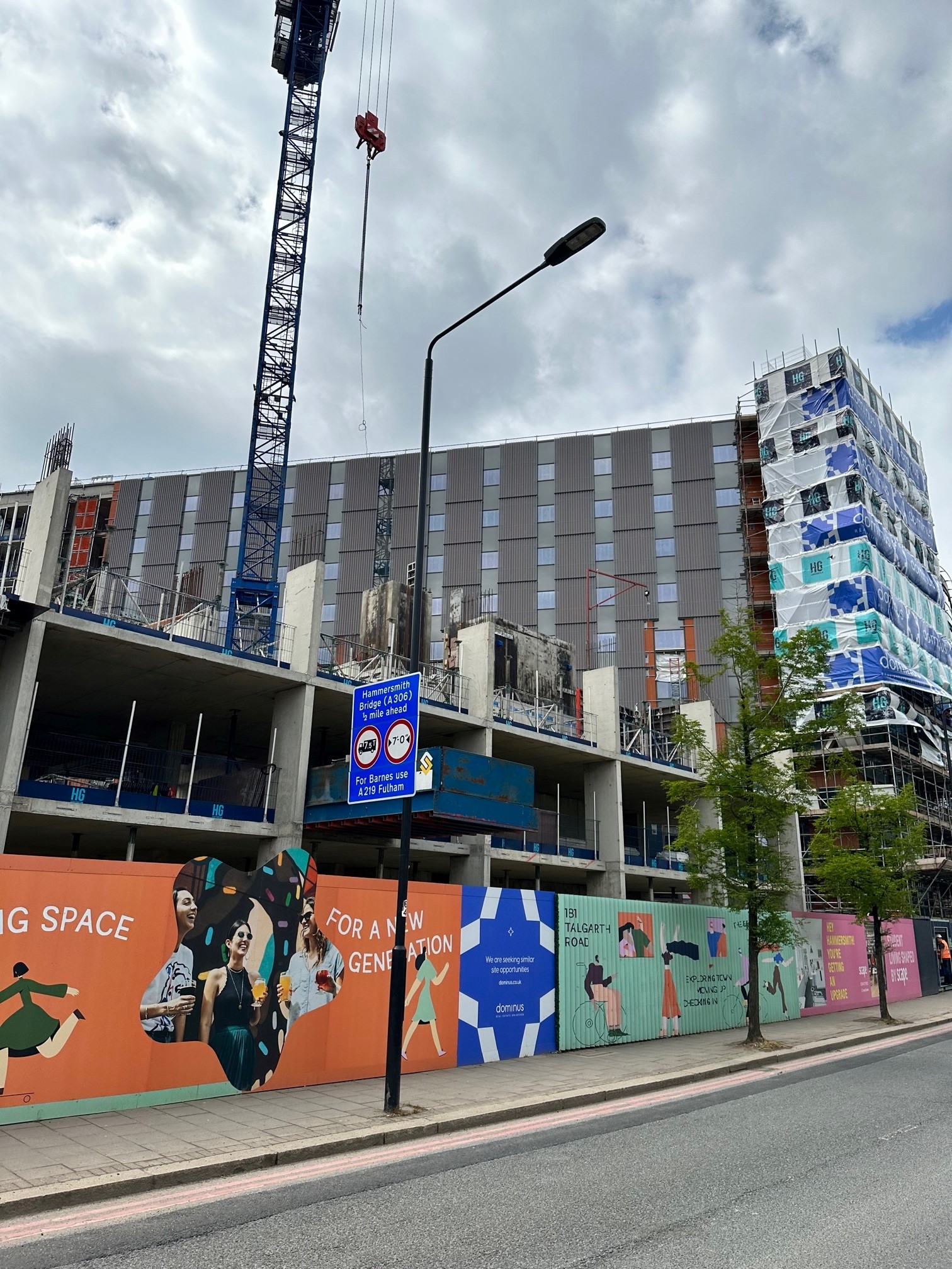 Hammersmith Scheme Progress Update HG Construction HG Construction
