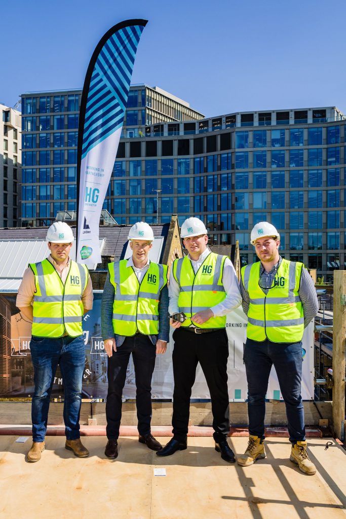 Castle Lane Topping Out Residential Scheme Landsec