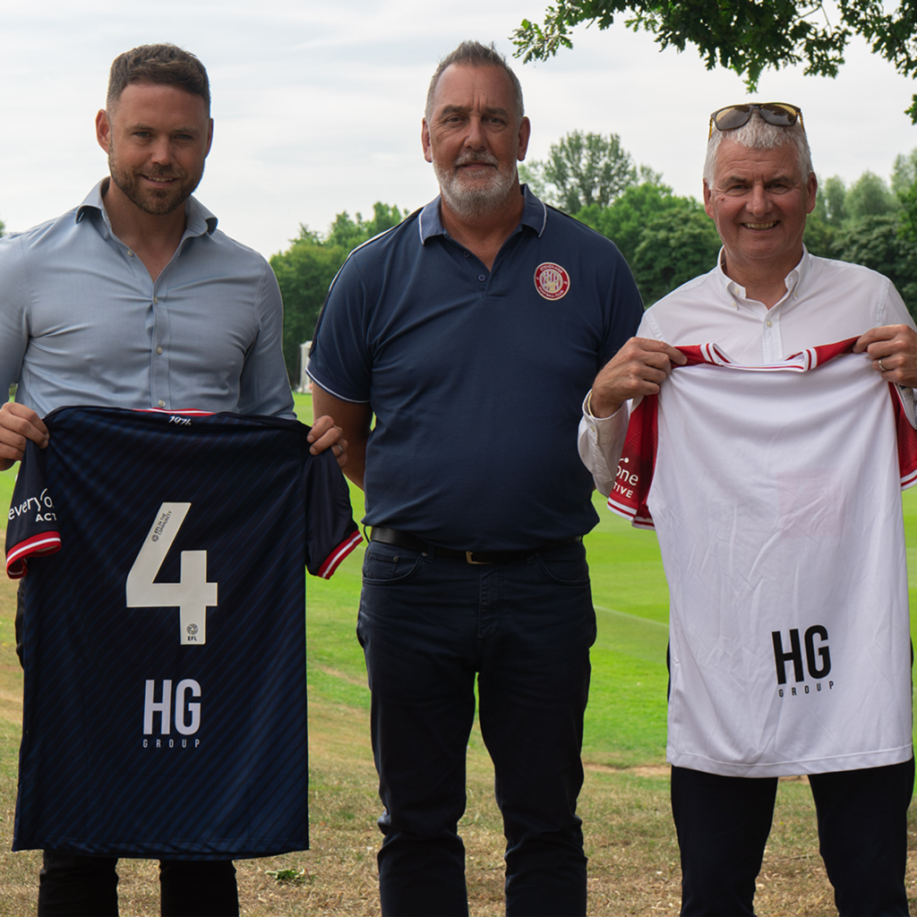 HG Construction supports Stevenage Football Club