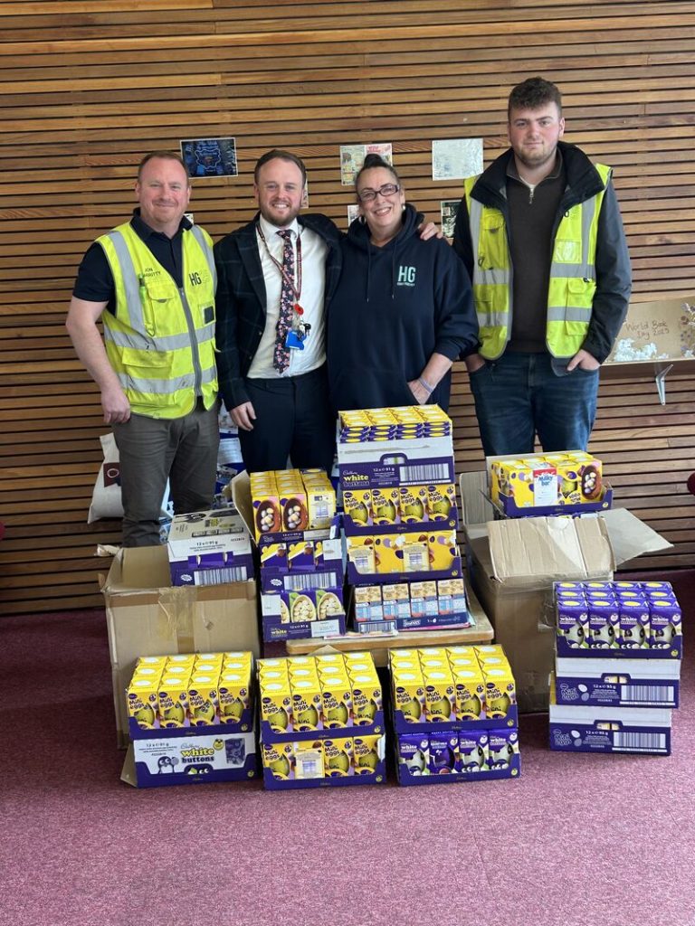 Easter donation to local school