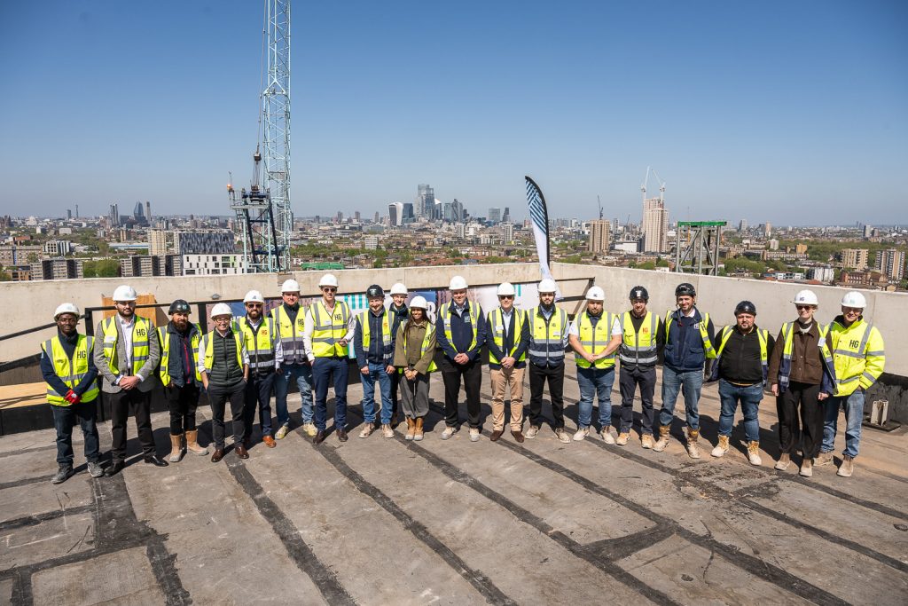 HG Team at The BeCA Topping Out
